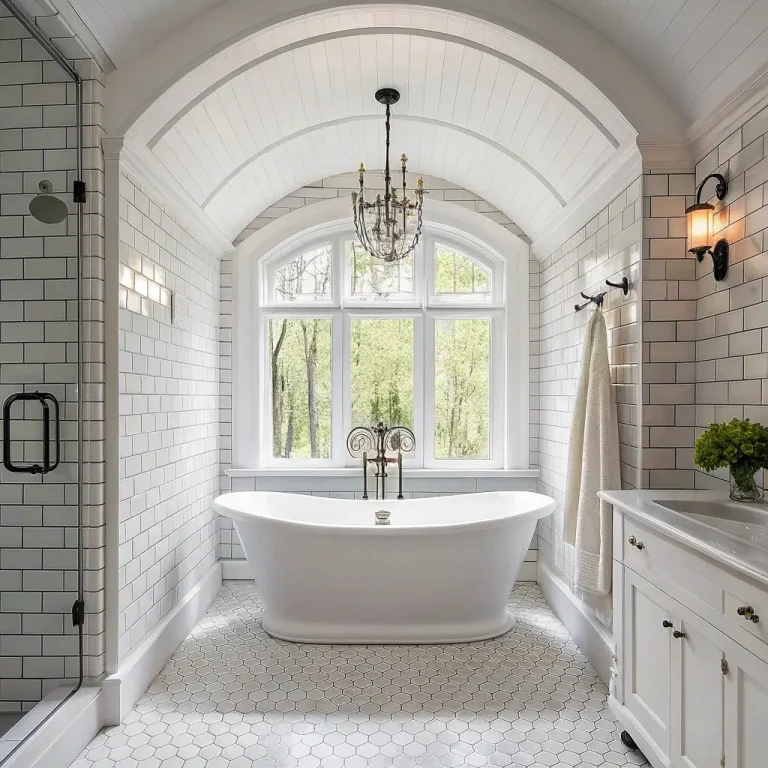 15 Chic White Bathroom Ideas and Luxury Touches for Homes