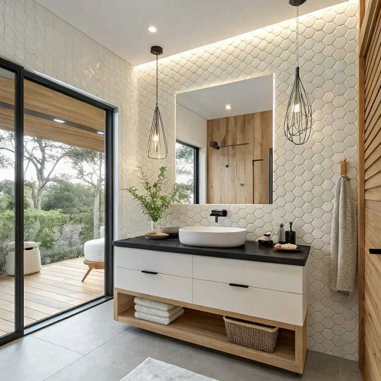 15 Stunning White Tile Bathroom Ideas and Elegant Upgrades