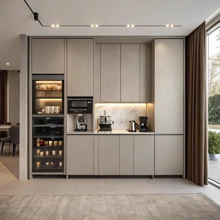 15 Stunning Built In Coffee Bar Ideas Kitchen for a Luxe Look