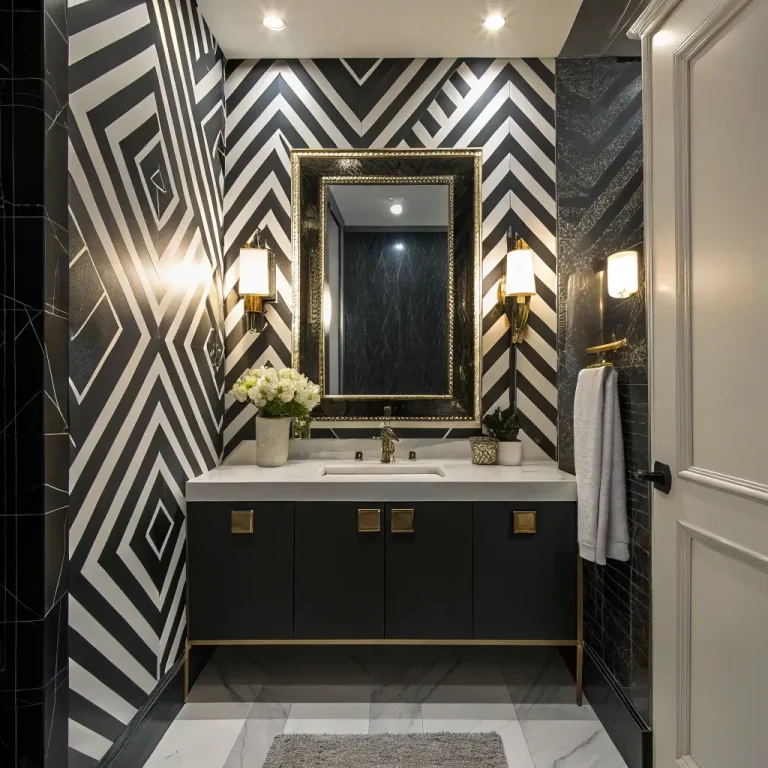 15 Amazing Statement Powder Room Ideas and Chic Makeovers