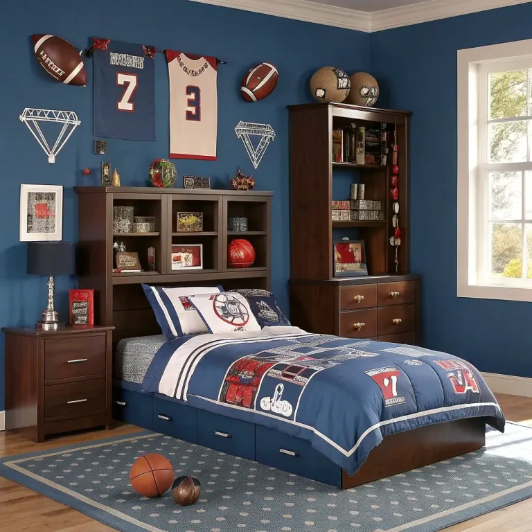15 Amazing Blue Boys Bedroom Ideas and Cool Style Inspo