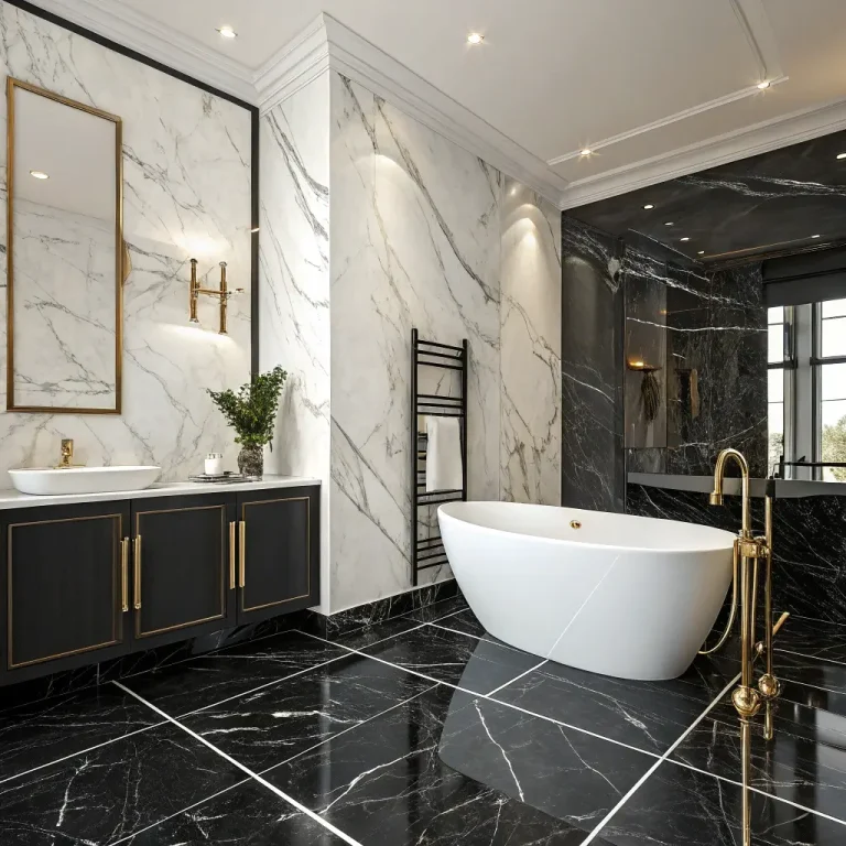 15 Stylish White Marble Bathroom Ideas for a Timeless Design