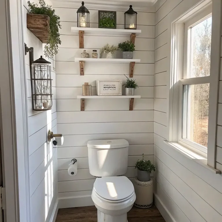 15 Creative Bathroom Shelves Over Toilet Ideas to Try Now