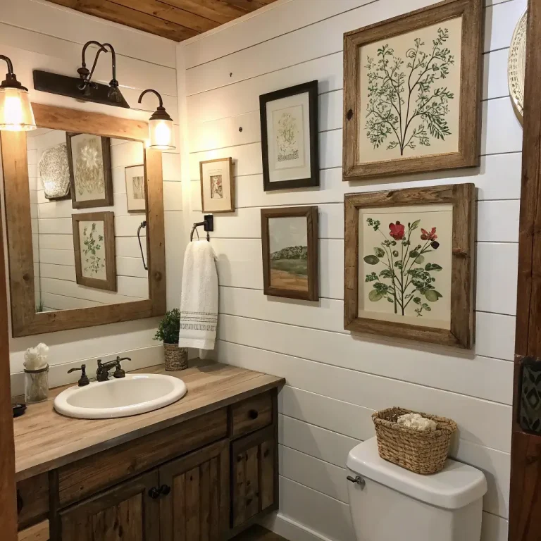 15 Creative Bathroom Wall Art Ideas to Inspire Your Decor