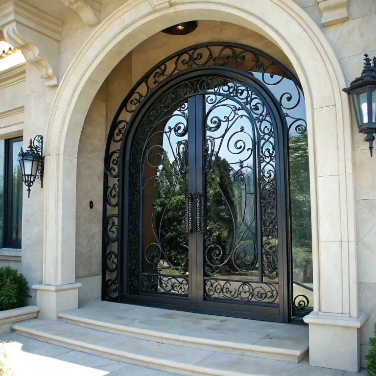 15 Modern Iron Door Design Ideas for Chic Home Exteriors