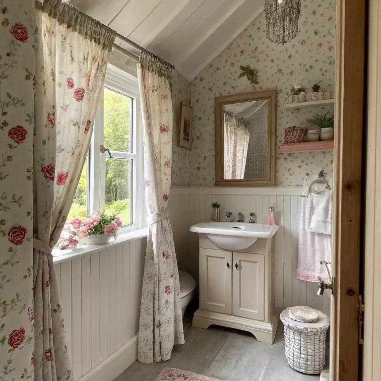 15 Dreamy Small Cottage Bathroom Ideas with Vintage Charm