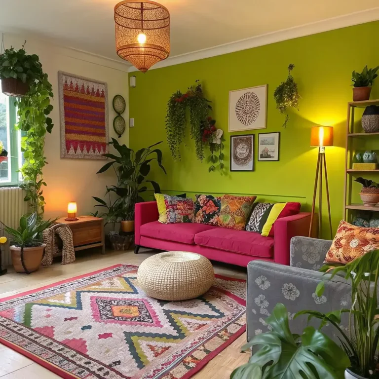 15 Elegant Green Accent Wall Living Room Ideas for Modern Homes