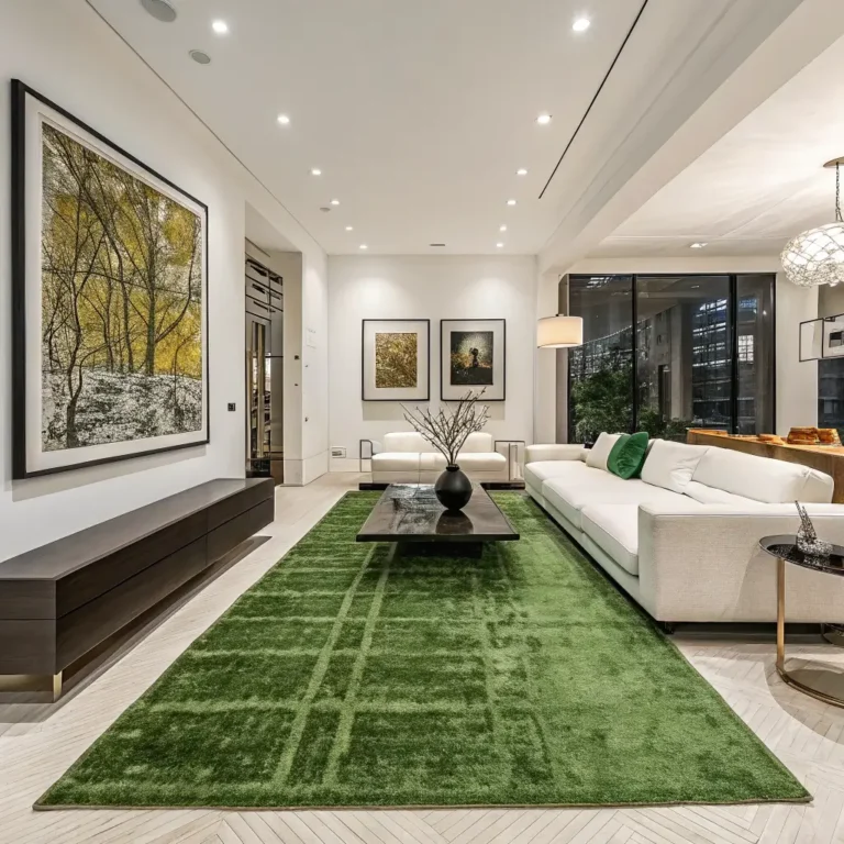 15 Chic Green Rug Living Room Ideas for Stylish Interiors