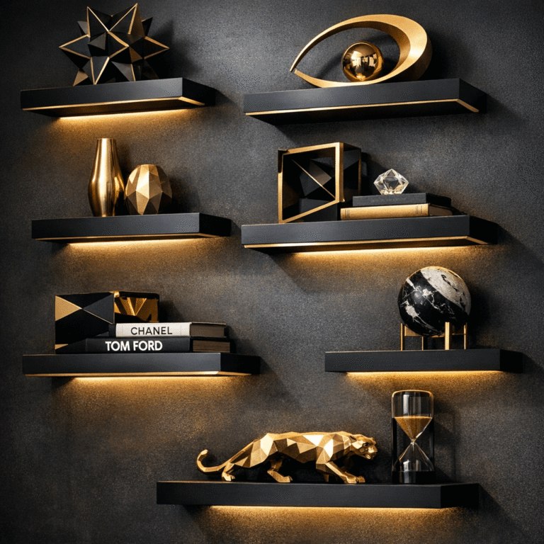 15 Inspiring Staggered Floating Shelves Ideas for Every Room