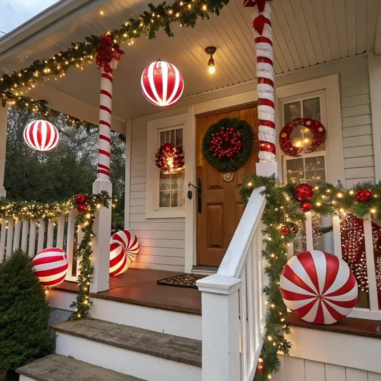 15 Magical Christmas Porch Decorating Ideas to Try This Year