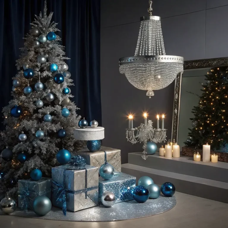 15 Trendy Blue Christmas Decor Ideas for Aesthetic Homes