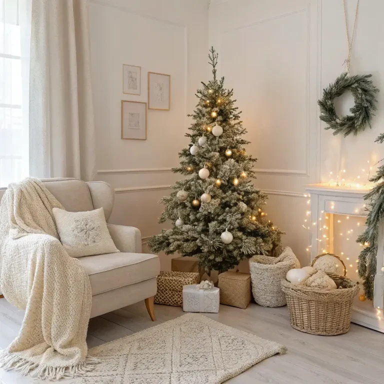 15 Sparkling Christmas Room Decor Ideas and Bright Accents