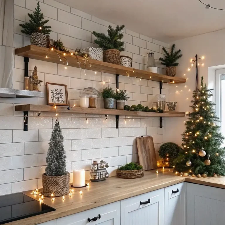 15 Magical Kitchen Christmas Decorations Ideas for Entertaining