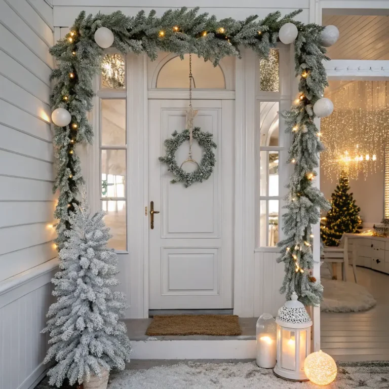 15 Easy Front Door Christmas Decorations Ideas for Every Door