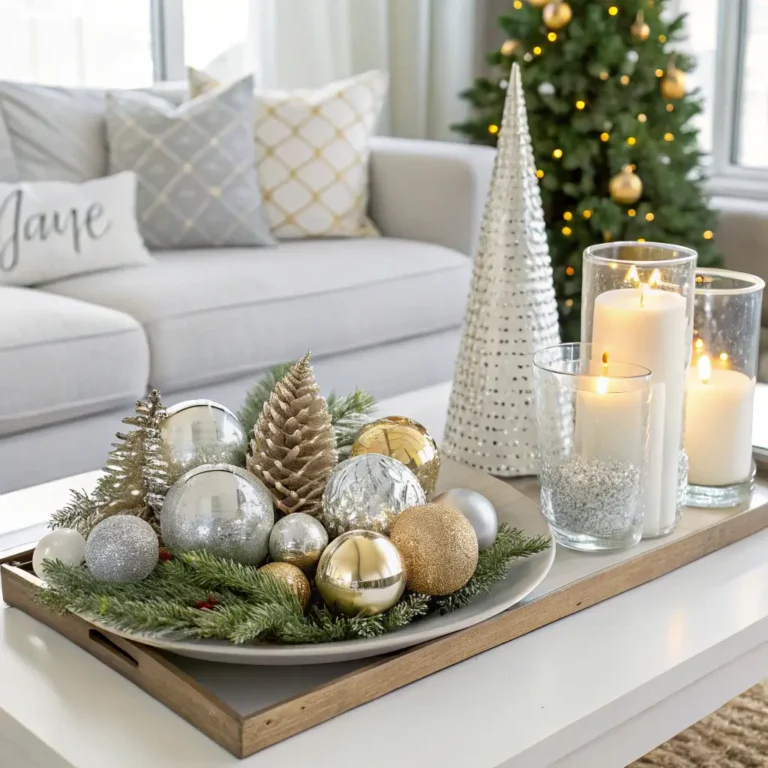 11 Magical Coffee Table Christmas Decor Ideas for Living Rooms