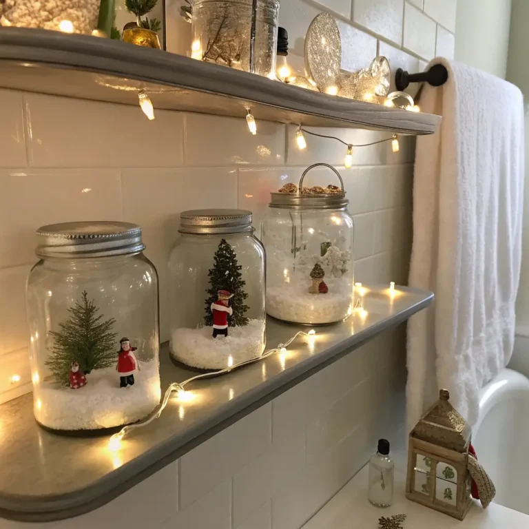10 Festive Bathroom Christmas Decor Ideas for Quick Makeover