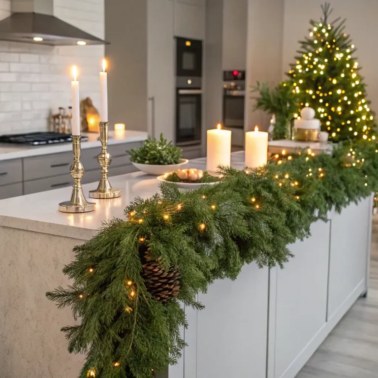 8 Unique Kitchen Island Christmas Decor Ideas for Your Home