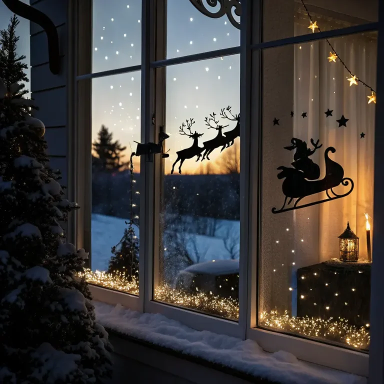 10 Elegant Window Christmas Decor Ideas for Winter Style