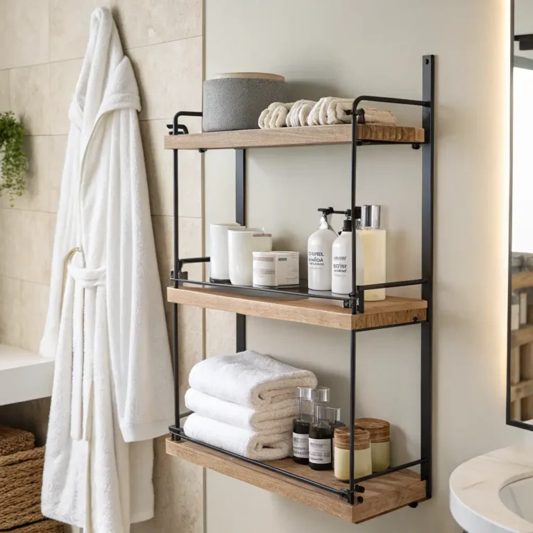 15 Beautiful Bathroom Shelves Ideas to Maximize Space