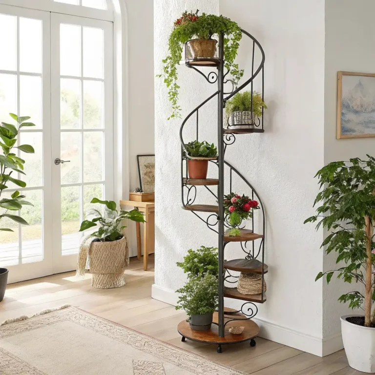 15 Inspiring Plant Shelves Ideas and Modern Decor Styles