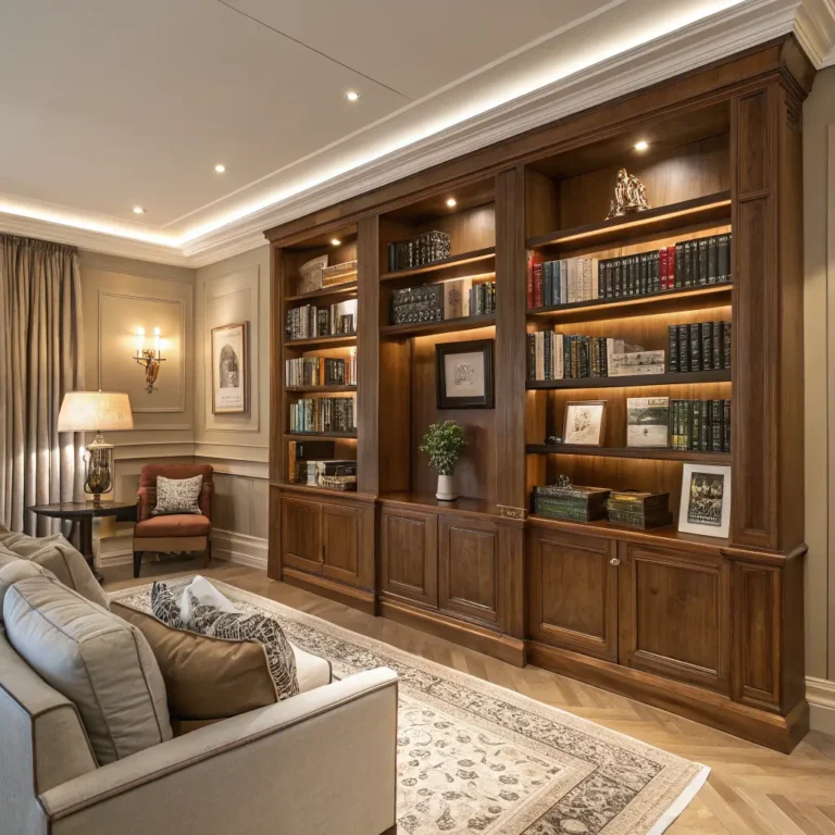 15 Stunning Wooden Shelves Ideas and Cozy Room Designs