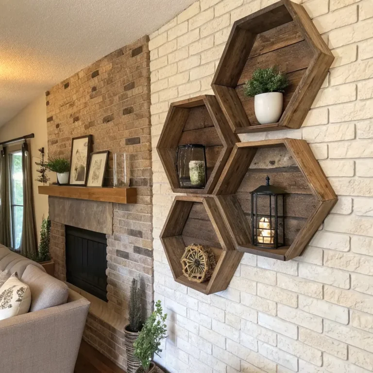 15 Beautiful Hexagon Shelves Ideas for Cozy Room Styling