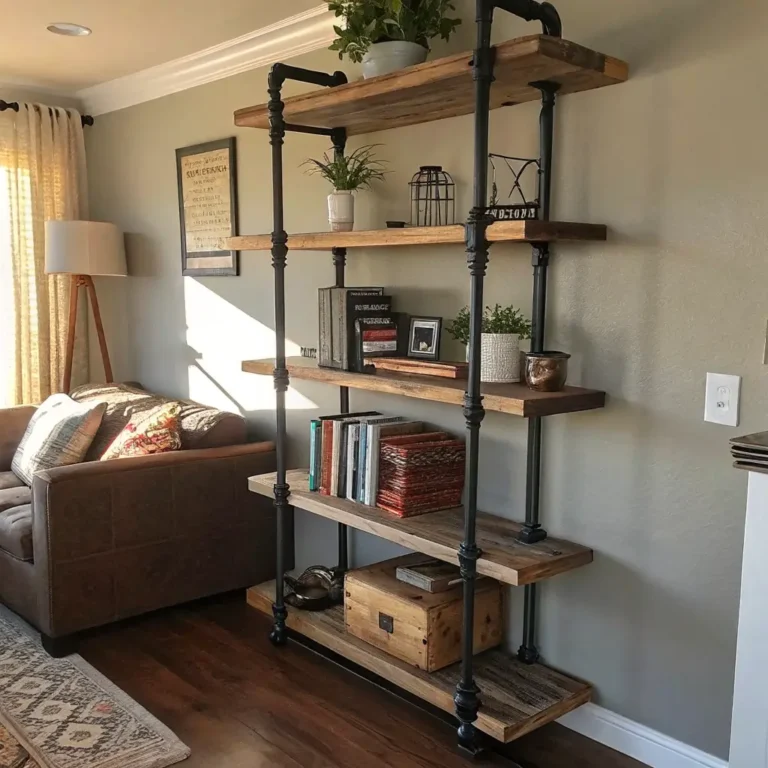 15 Stylish Pipe Shelves Ideas That Wow Your Guests