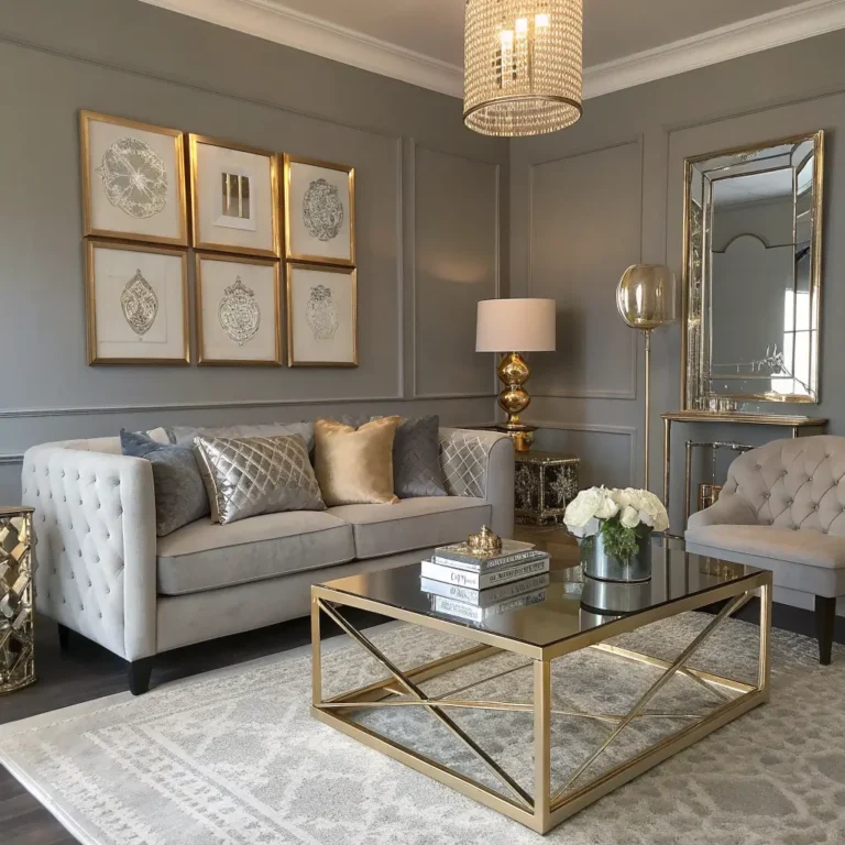 12 Elegant Grey Paint Living Room Ideas and Chic Touches