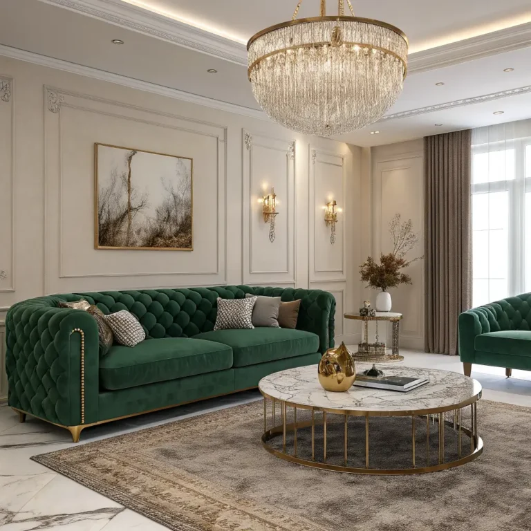 15 Beautiful Green Couch Living Room Ideas You’ll Love