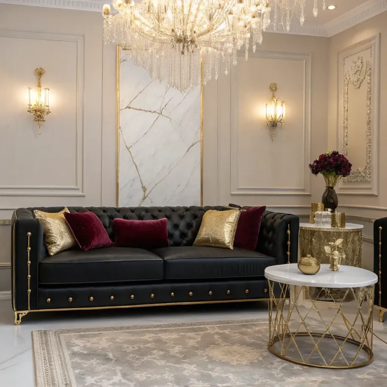 10 Modern Black Leather Couch Living Room Ideas You Need