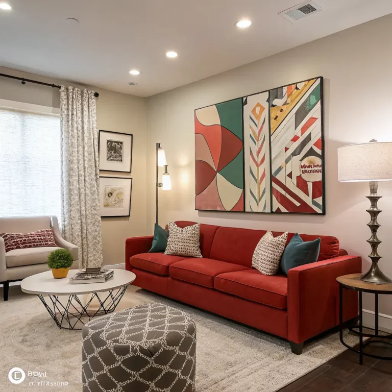 15 Elegant Red Couch Living Room Ideas and Modern Touches