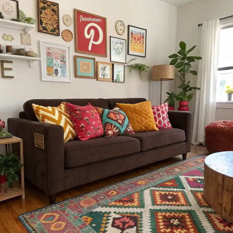 12 Elegant Dark Brown Couch Living Room Ideas to Inspire Style