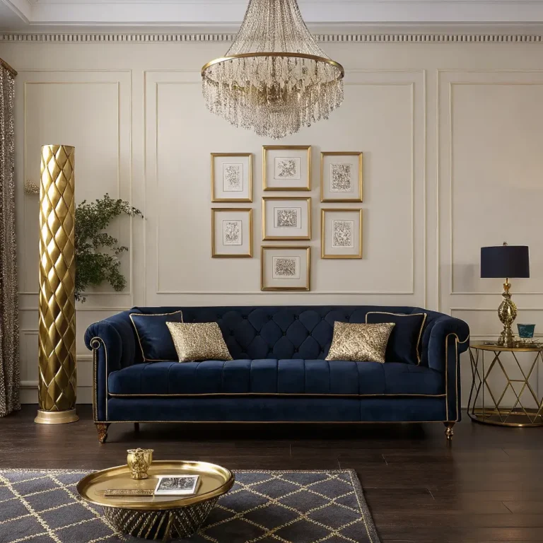 12 Stylish Navy Blue Couch Living Room Ideas You’ll Love