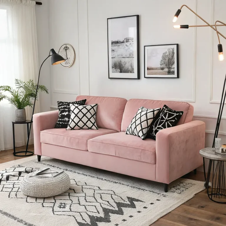 10 Gorgeous Pink Couch Living Room Ideas for a Chic Look