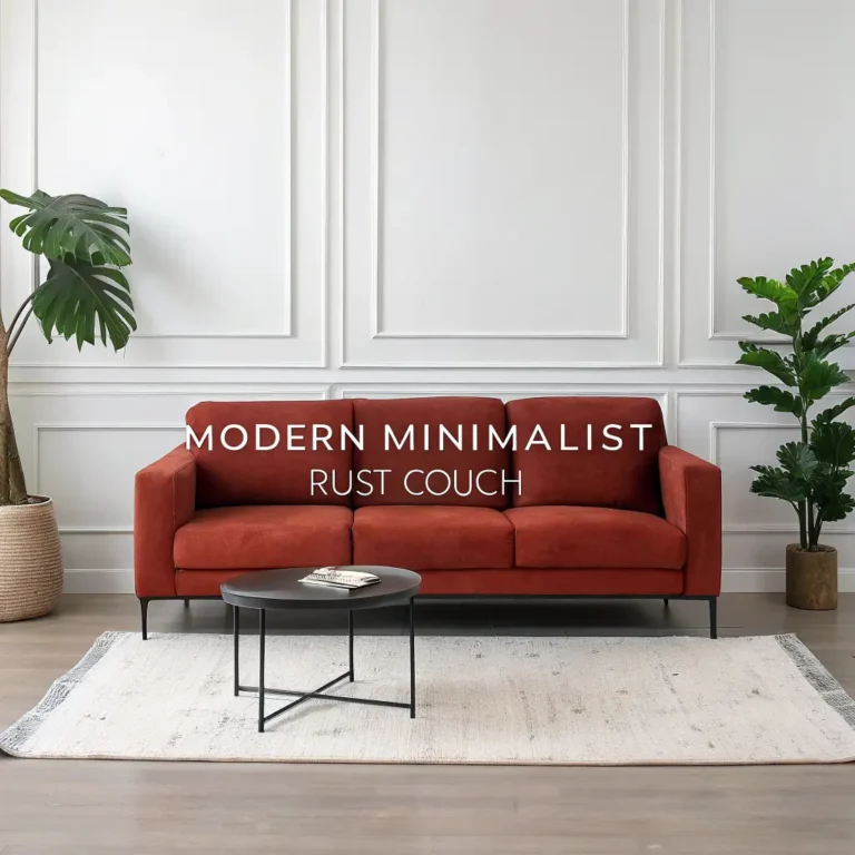 10 Vibrant Rust Couch Living Room Ideas to Brighten Rooms