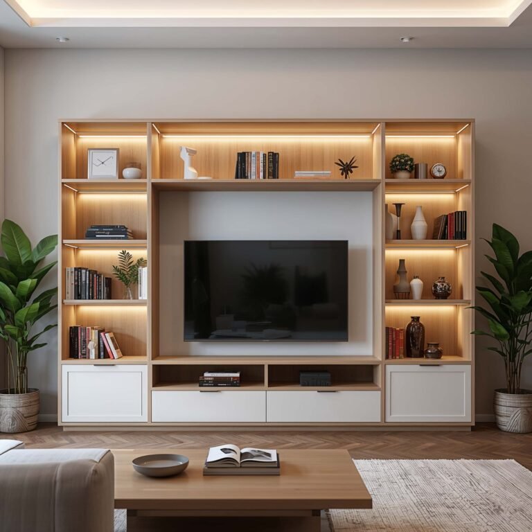 12 Stylish TV Unit Interior Design Ideas to Maximize Space