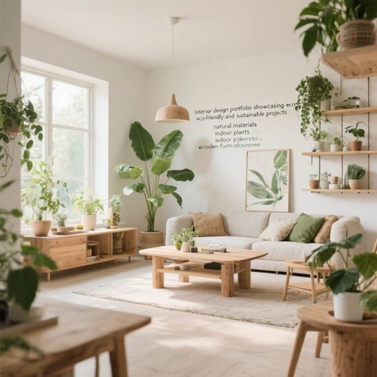 10 Professional Interior Design Portfolio Ideas and Showcase Tips