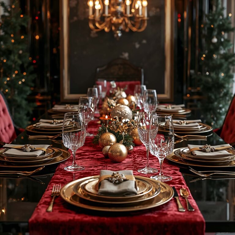 10 Stunning Christmas Dining Table Decor Ideas Magic Touch