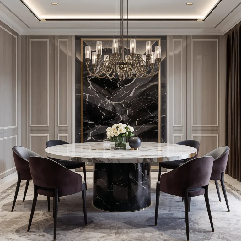 10 Stylish Marble Top Dining Table Ideas for Modern Interiors