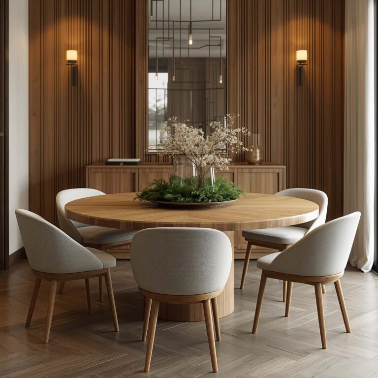 10 Cozy 6 Seater Dining Table Ideas for Family Gatherings