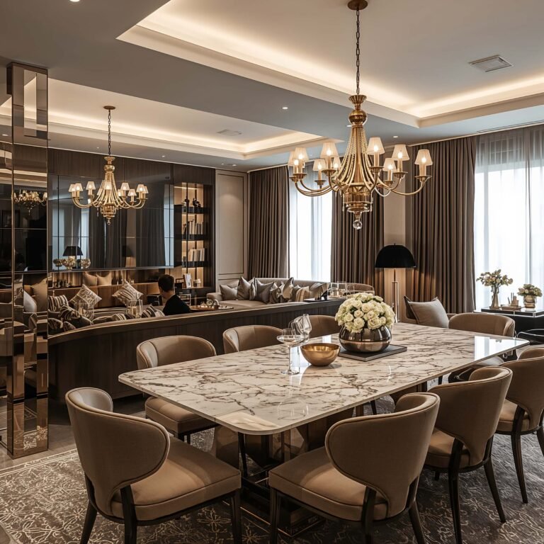 10 Creative Living Room with Dining Area Ideas for Modern Homes