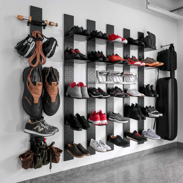 10 Smart Garage Shoe Storage Ideas to Organize Effortlessly