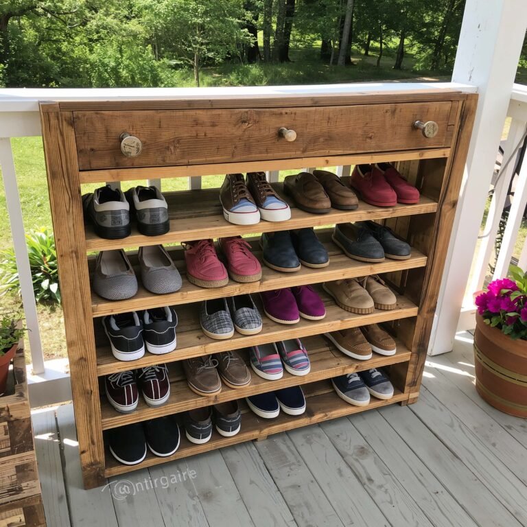 10 Inspiring Outdoor Shoe Storage Ideas for Modern Homes
