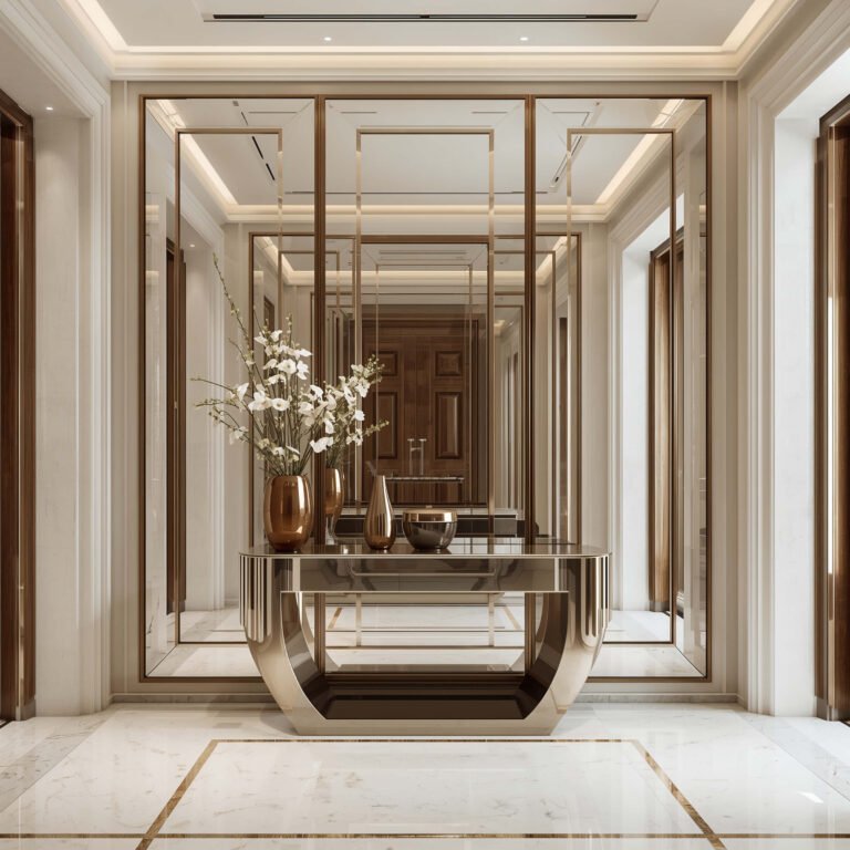 12 Modern Entrance Foyer Wall Design Ideas for Small Spaces