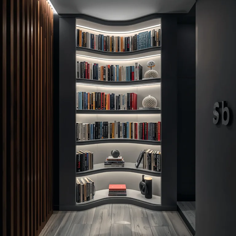 10 Elegant Corner Bookshelf Decor Ideas and Modern Inspirations