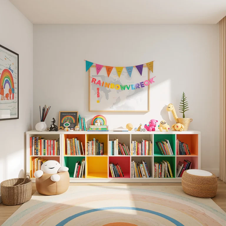 10  Creative Nursery Bookshelf Ideas to Transform Your Baby’s Room