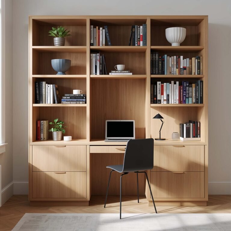 10 Beautiful Wooden Bookshelf Ideas to Transform Any Room