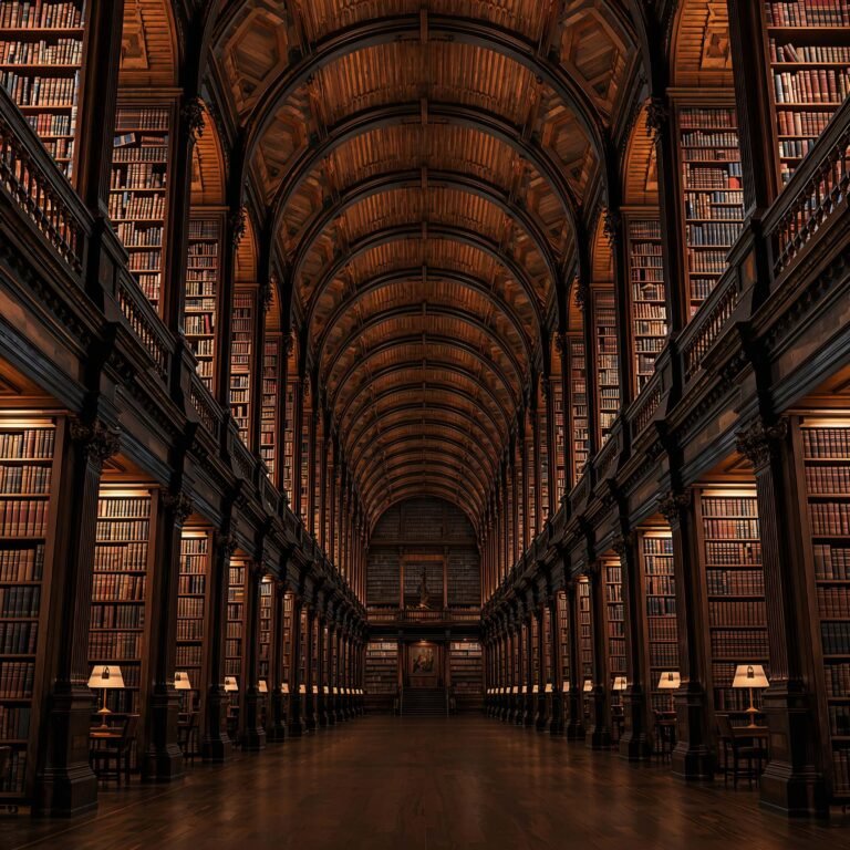 10 Elegant Bookshelf Wallpaper Ideas for Trendy Interiors