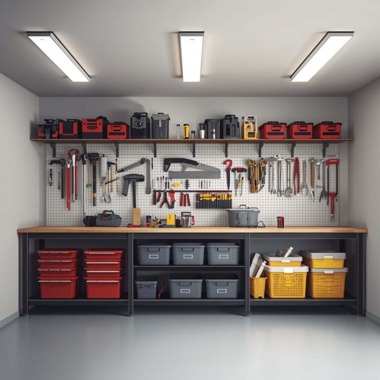 10 Smart Garage Workshop Ideas for Perfect Tool Storage