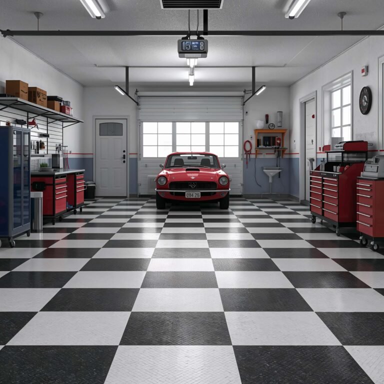 10 Inspiring Garage Floor Ideas and Modern Transformations